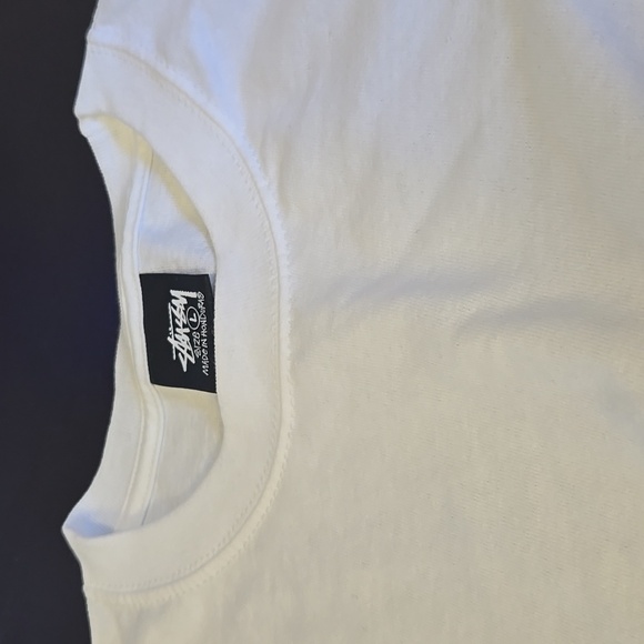 COPY - STUSSY plain white tee NWOT bundle of 3 $25 - Picture 2 of 4
